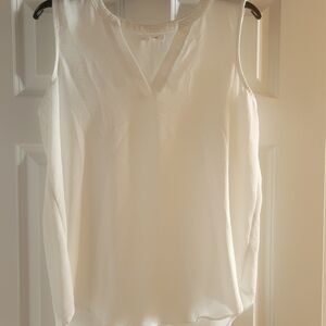 Maurices Ivory Sleeveless Blouse